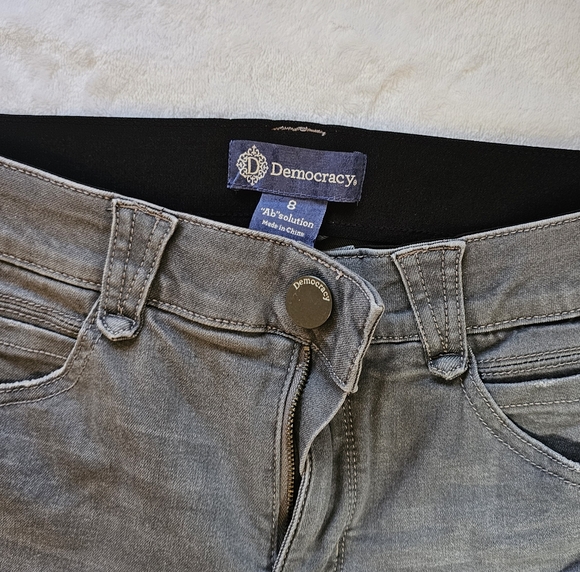 Democracy Denim - Democracy Absolution Gray Jeggings sz 8